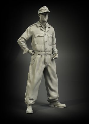 1:35 Waffen-SS camo overall tanker No.1