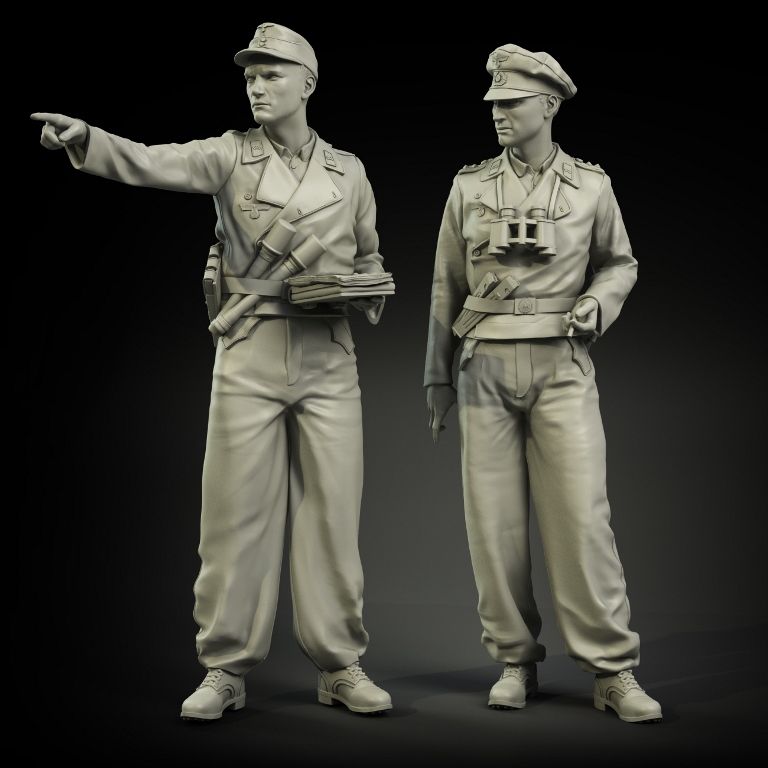 1:35 German tanker close combat (1941-45) set