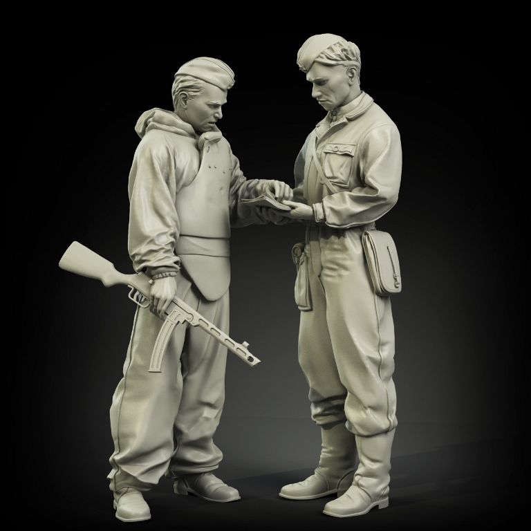 1:35 Soviet officers briefing set