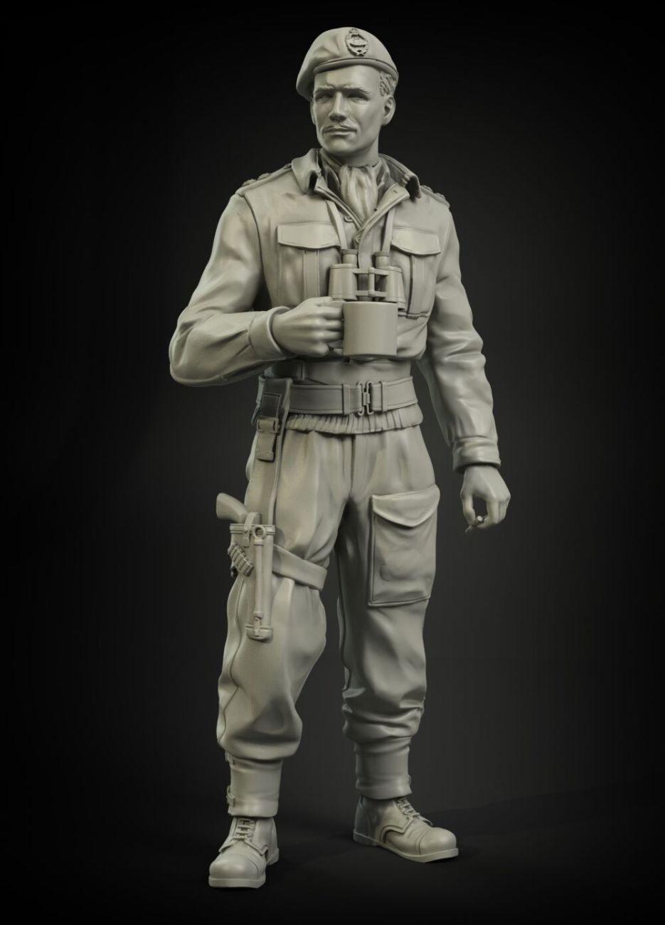 1:35 British RAC officer North Africa/Italy