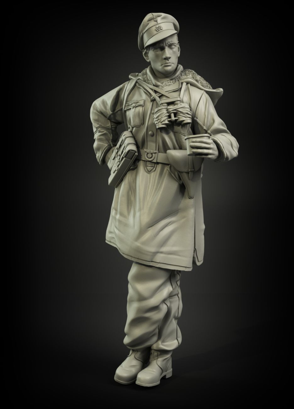 1:35 Waffen-SS Anorakanzug at rest No.1