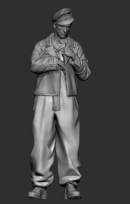 1:35 Waffen-SS tank officer Kursk battle No.2