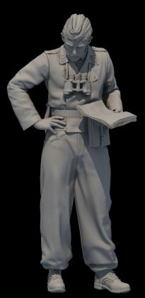 1:35 Waffen-SS tank commander