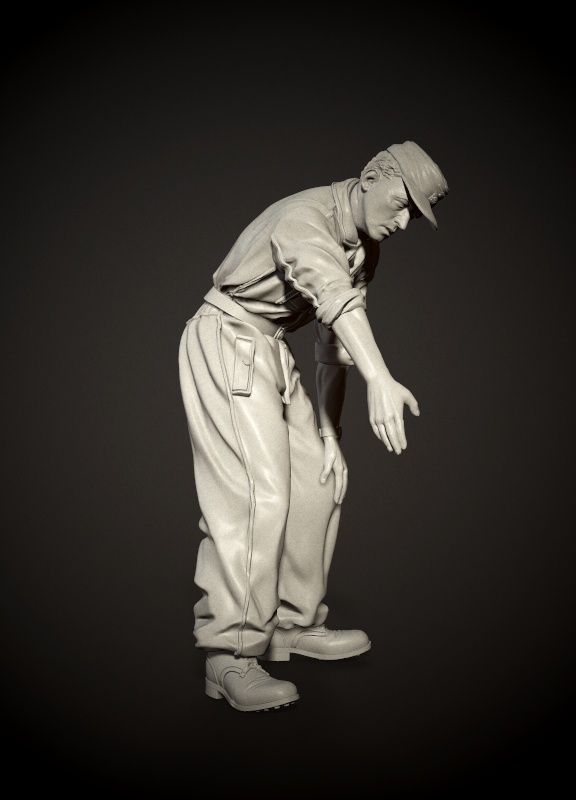 1:35 Waffen-SS tanker loading ammo No.2