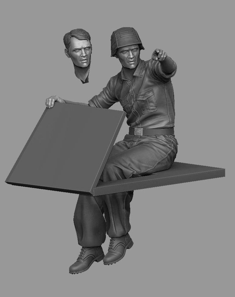 1:35 Voran! StuG loader in action