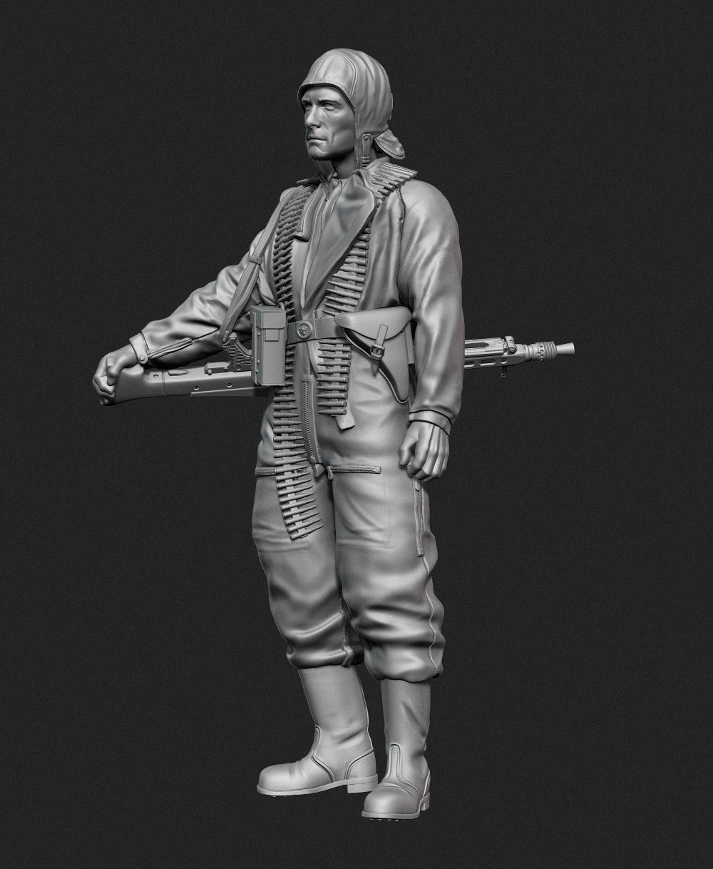 1:35 German fallschirmjäger Oder Front No.2