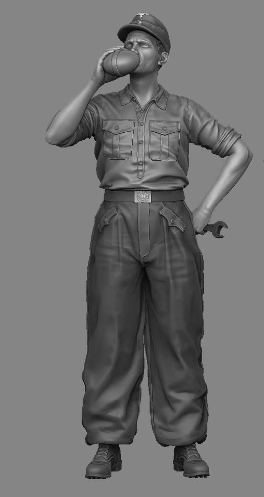 1:35 German Tank mechanic No.2