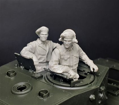 1:35 British tank turret set