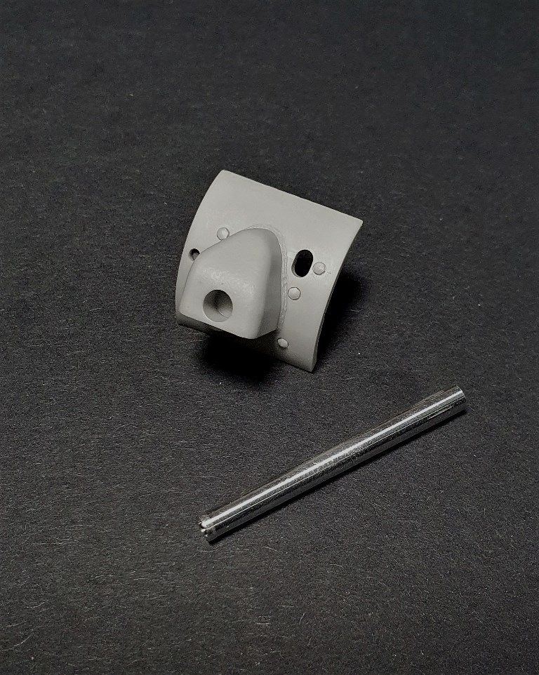 1:35 KV-1 mantlet with L-11 gun