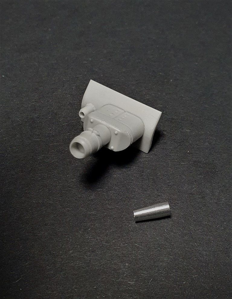 1:35 Pz.Kpfw IV Ausf F2 mantlet with KwK37 gun