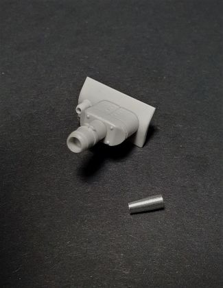 1:35 Pz.Kpfw IV Ausf F2 mantlet with KwK37 gun