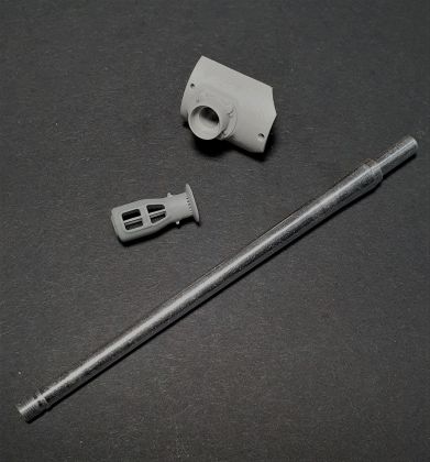 1:35 JS-2 mantlet with D-25 gun