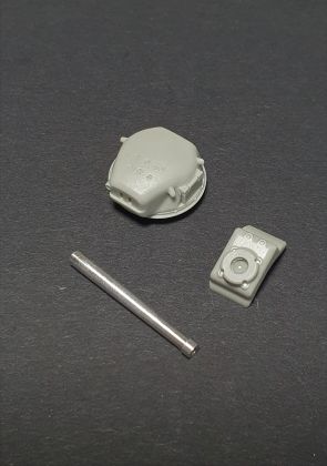1:35 Somua 35 mantlet with Puteaux S35 gun