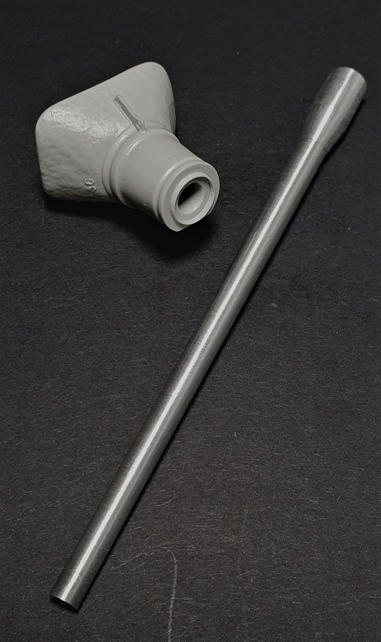 1:35 Jagdtiger mantlet with KwK44 gun