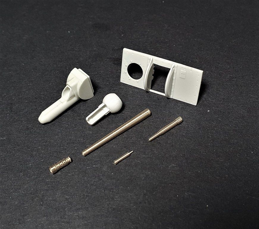 1:35 Pz.Kpfw 35(t) mantlet with A3 vz34&ZB37 guns