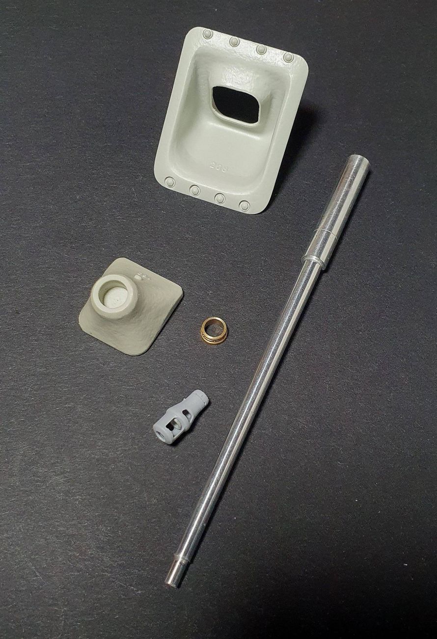 1:35 Jagdpanther mid mantlet with KwK43/3 gun