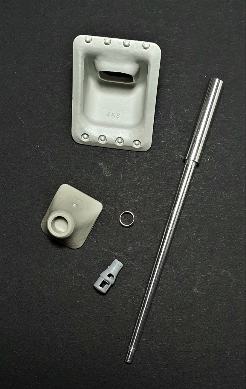 1:35 Jagdpanther final mantlet with KwK43/3 gun