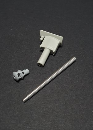 1:35 Pz.Kpfw IV H/J mantlet with KwK40/L48 gun (final muzzle brake)