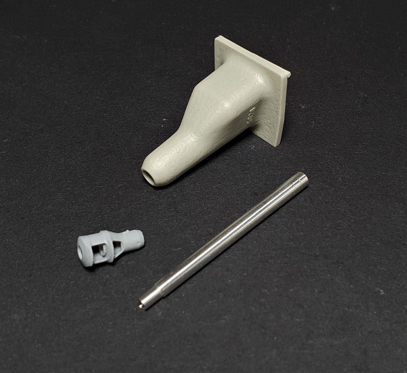 1:35 StuG III ausf. G Topfblende mantlet with KwK40 gun (early muzzle brake)