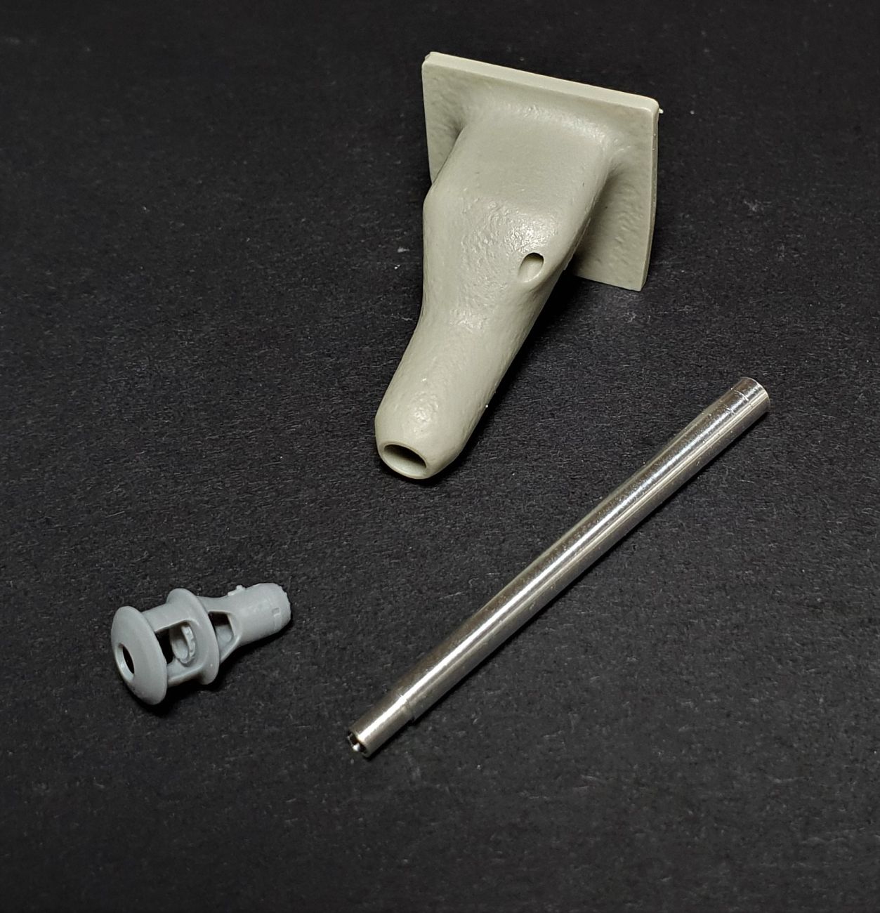 1:35 StuG III ausf. G Topfblende MG mantlet with KwK40 gun (final muzzle brake)