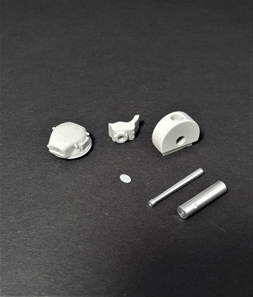 1:35 Char B1 Bis mantlets with SA37&Puteaux S35 guns