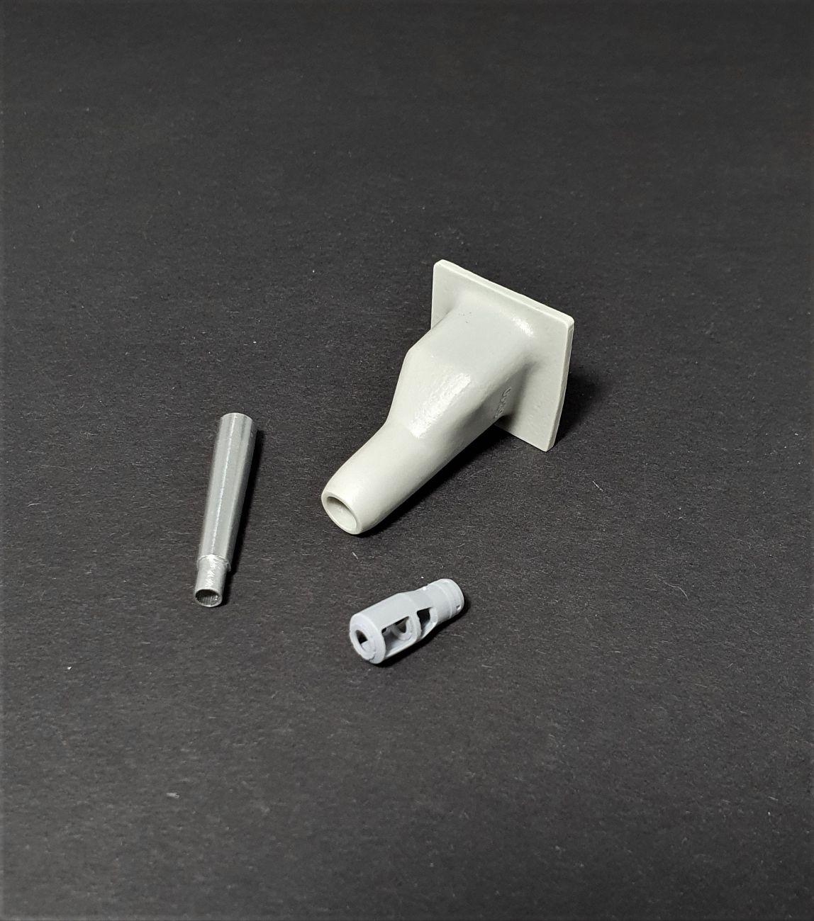 1:35 StuH III topfblende mantlet with StuG42 howitzer (leFH18 muzzle brake)