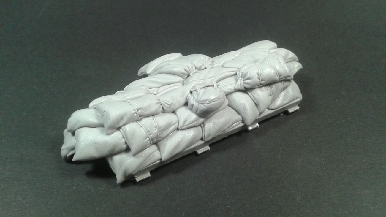 1:35 Sandbags armor for M18 “Hellcat”