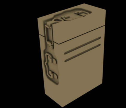 1:35 Metal ammo boxes for 20mm FlaK38 (12pcs)