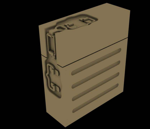 1:35 Metal ammo boxes for 37mm FlaK37 (12pcs)