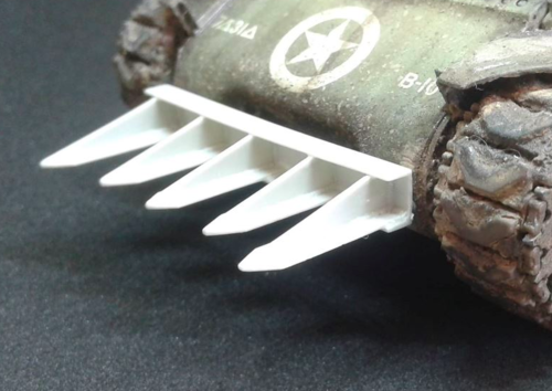 1:35 T1 “Rhino device” for US tanks pattern 1