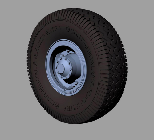 1:35 Faun L900 Road wheels (Continental)