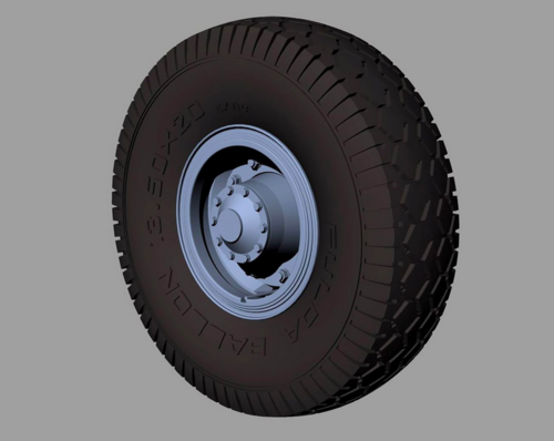 1:35 Faun L900 Road wheels (Fulda)