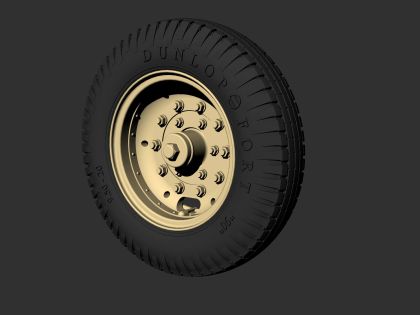 1:35 Rolls-Royce AC road wheels (Dunlop)
