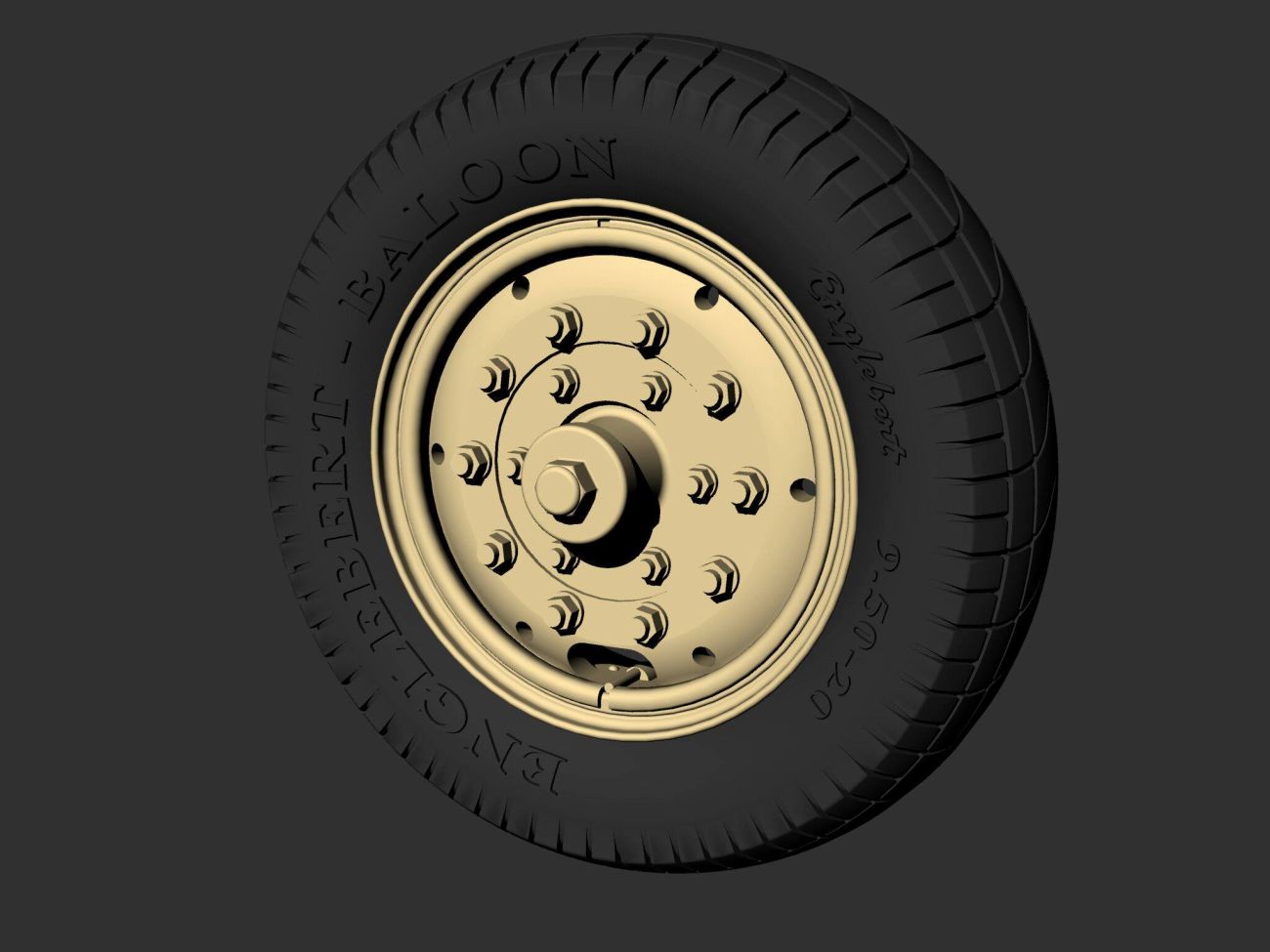 1:35 Rolls-Royce AC road wheels (Engelbert)