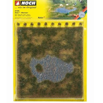 Travní posyp - Přírodní jezírko s travou