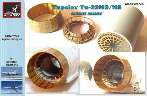 1:72 Tupolev Tu-22M2/M3 exhaust nozzles