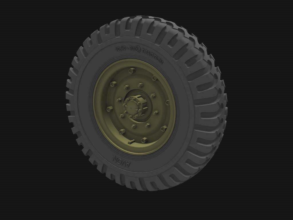 1:35 Chevrolet C60 road wheels (AVON)