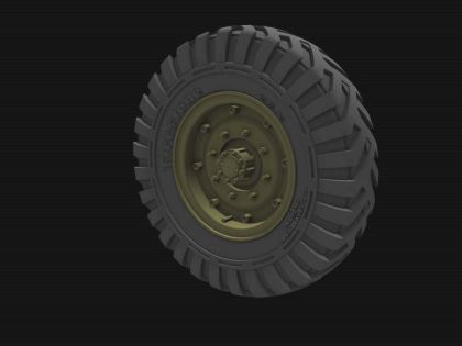 1:35 Chevrolet C60 Road wheels (Firestone)