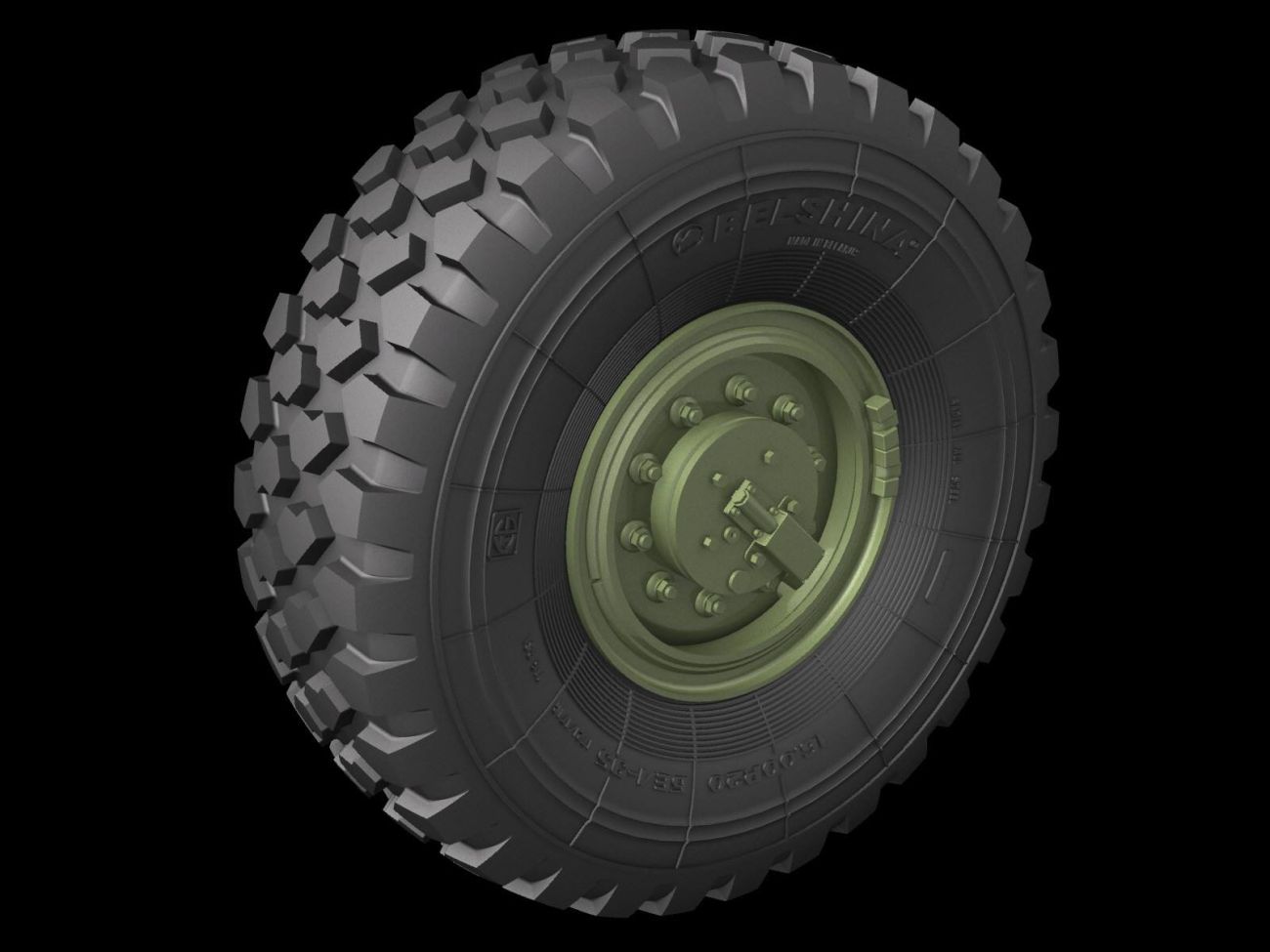 1:35 Kamaz Pantsir – s1 road wheels