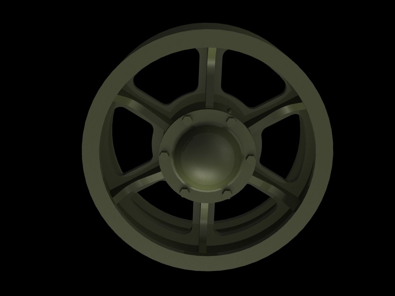 1:35 M4 “Sherman” Idler wheels No1