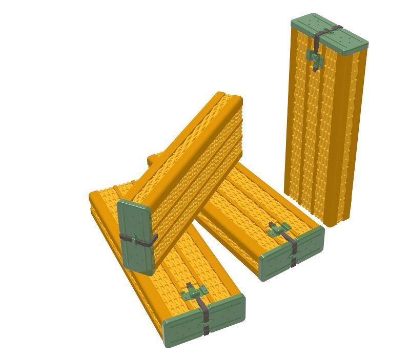 1:35 Willow ammo containers for 88mm FlaK/KwK36 early pattern (6pcs)