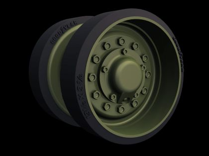 1:35 M4 “Sherman” HVSS Idler wheels