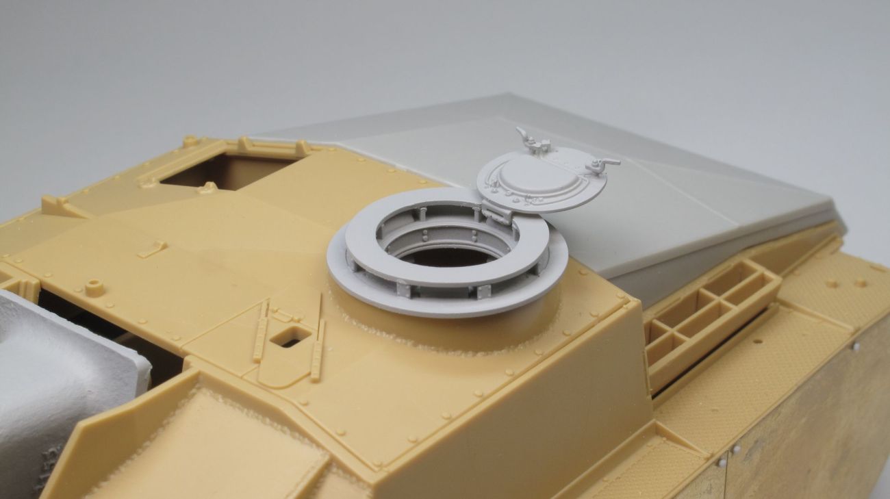 1:35 StuG III/IV Commander cupola (Final pattern)