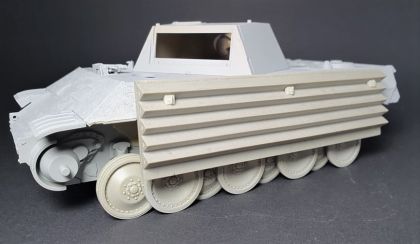 1:35 Panther G tank wooden sapper “Bruckentafel”