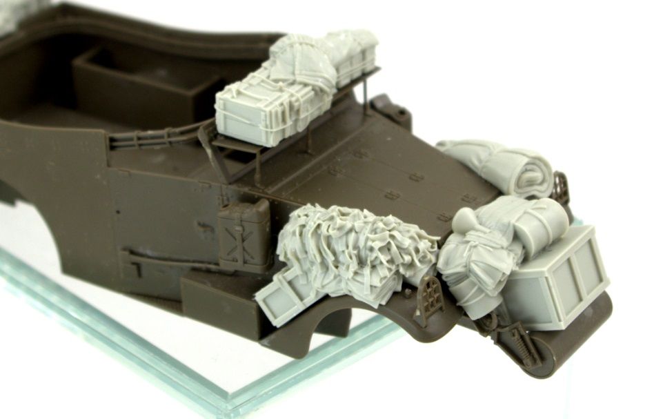 1:35 M3A1 “Scout car” stowage set (British Army)