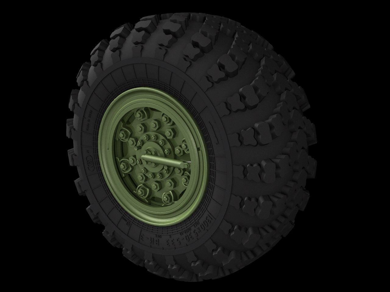 1:35 SS23 “Spider” 9K714 road wheels