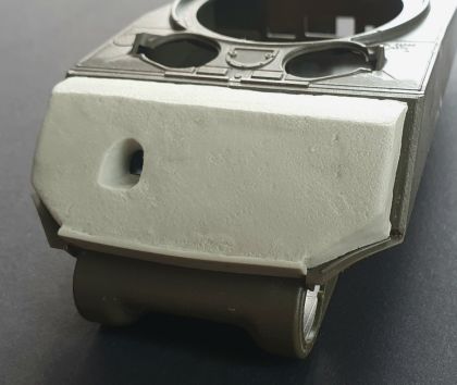 1:35 Concrete armor for M4A33E2 “Jumbo”