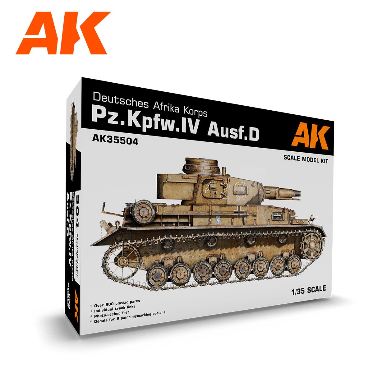 1:35 PZ.KPFW.IV AUSF.D AFRIKA KORPS