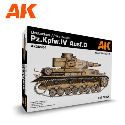 1:35 PZ.KPFW.IV AUSF.D AFRIKA KORPS