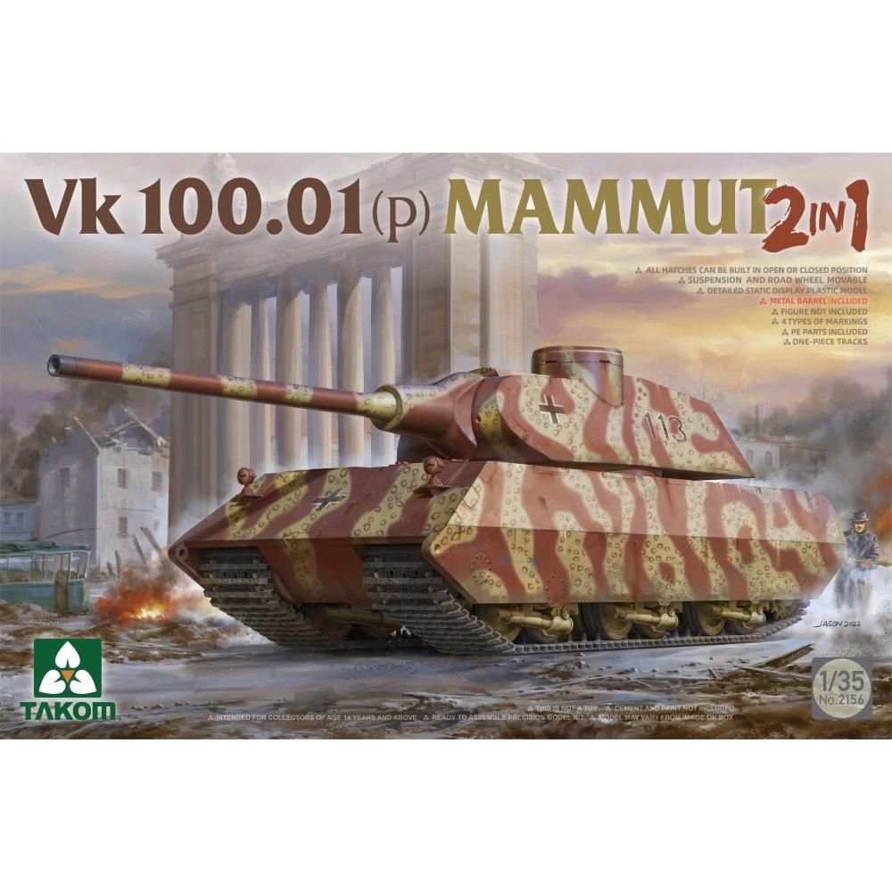 1:35 VK 100.01 (p) Mammut 2 in 1